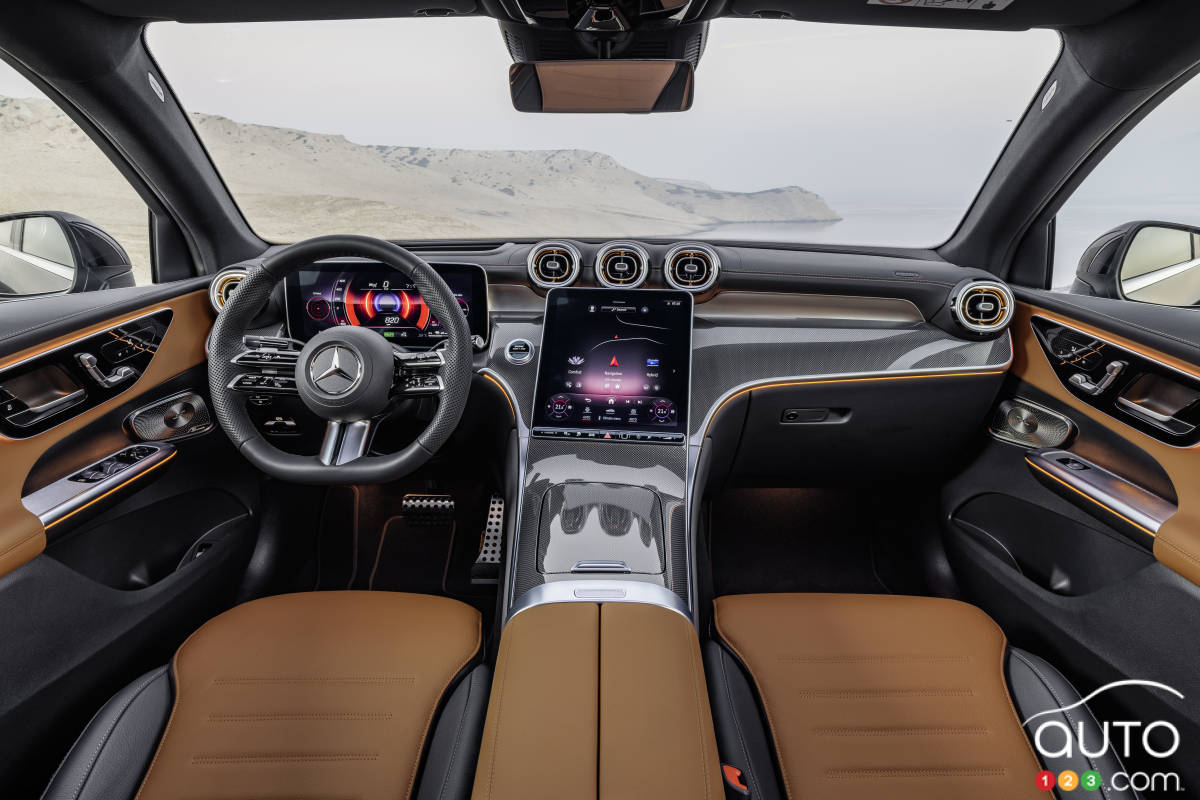 MercedesBenz GLC Coupé 2024 le VUS sportif révisé fait son entrée