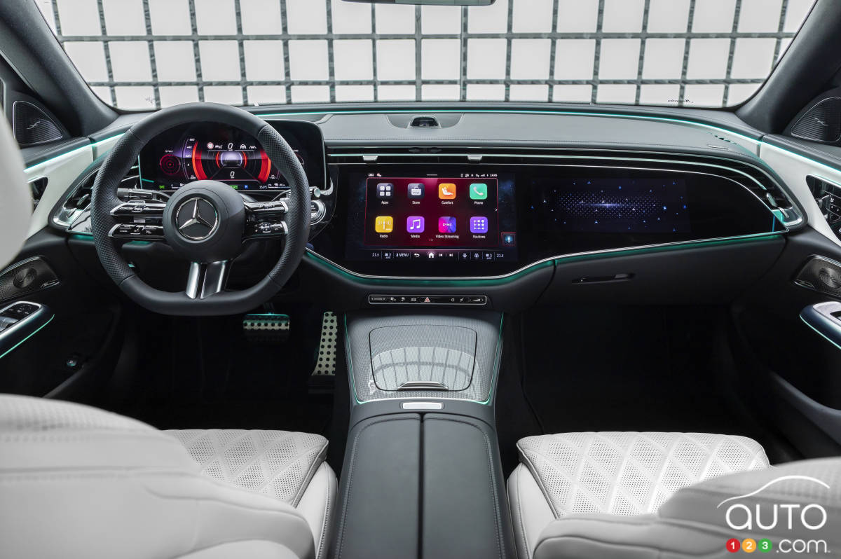 Mercedes-Benz Classe E 2024, intérieur