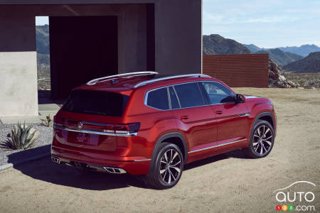 2024/25 Volkswagen Atlas, rear