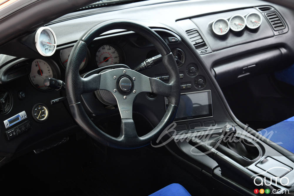La Toyota Supra 1994, intérieur
