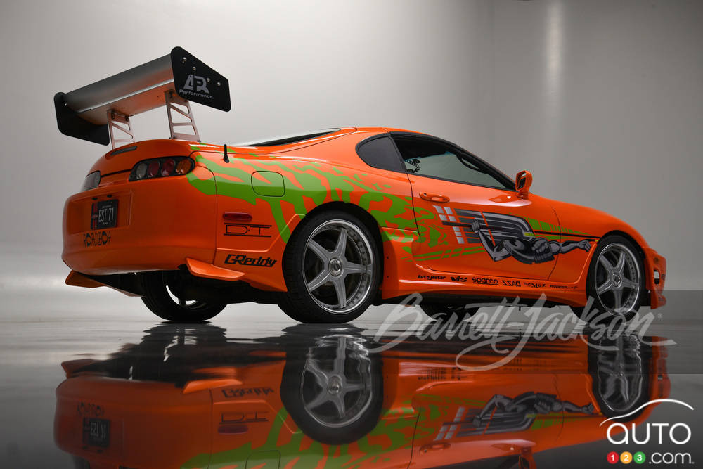 La Toyota Supra 1994, trois quarts arrière