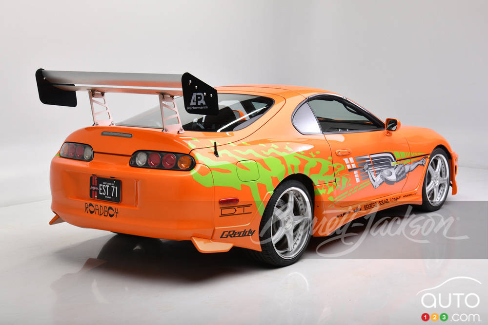 La Toyota Supra 1994, arrière