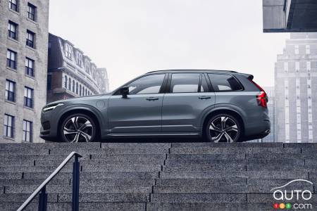 Volvo XC90 2020, en haut de marche