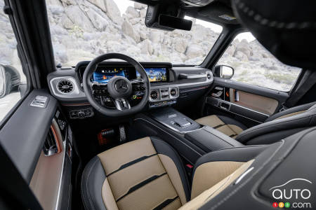 Mercedes-AMG G 63 2025, intérieur