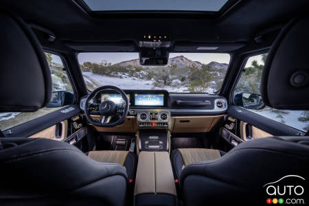 2025 Mercedes-Benz G 550, interior