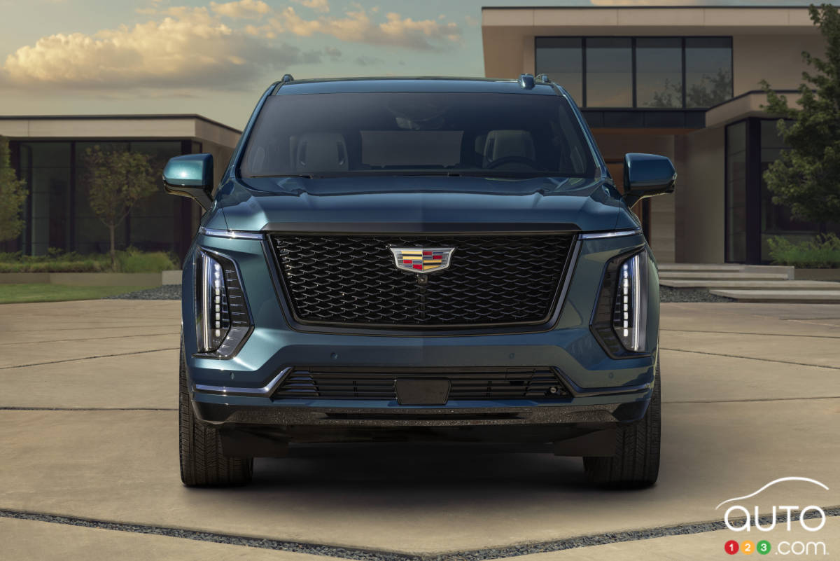 Cadillac Escalade Sport Platinum 2025, avant