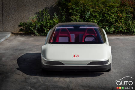 The Honda HP-X concept, front