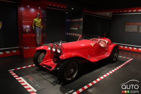 The Alfa Romeo 8C 2300 Spider (1932).