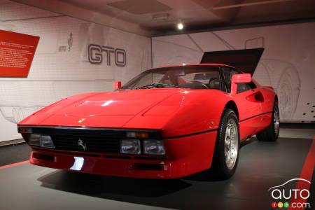The Ferrari 288 GTO (1984).