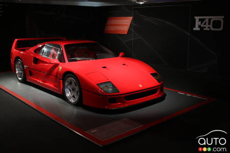 The Ferrari F40 (1987).