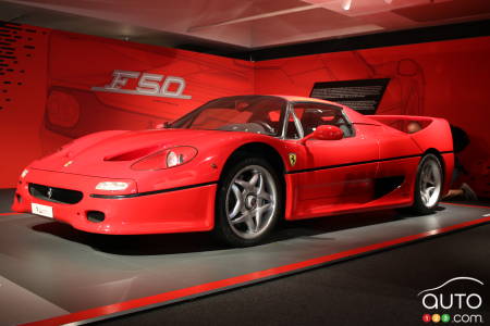 The Ferrari F50 (1995).