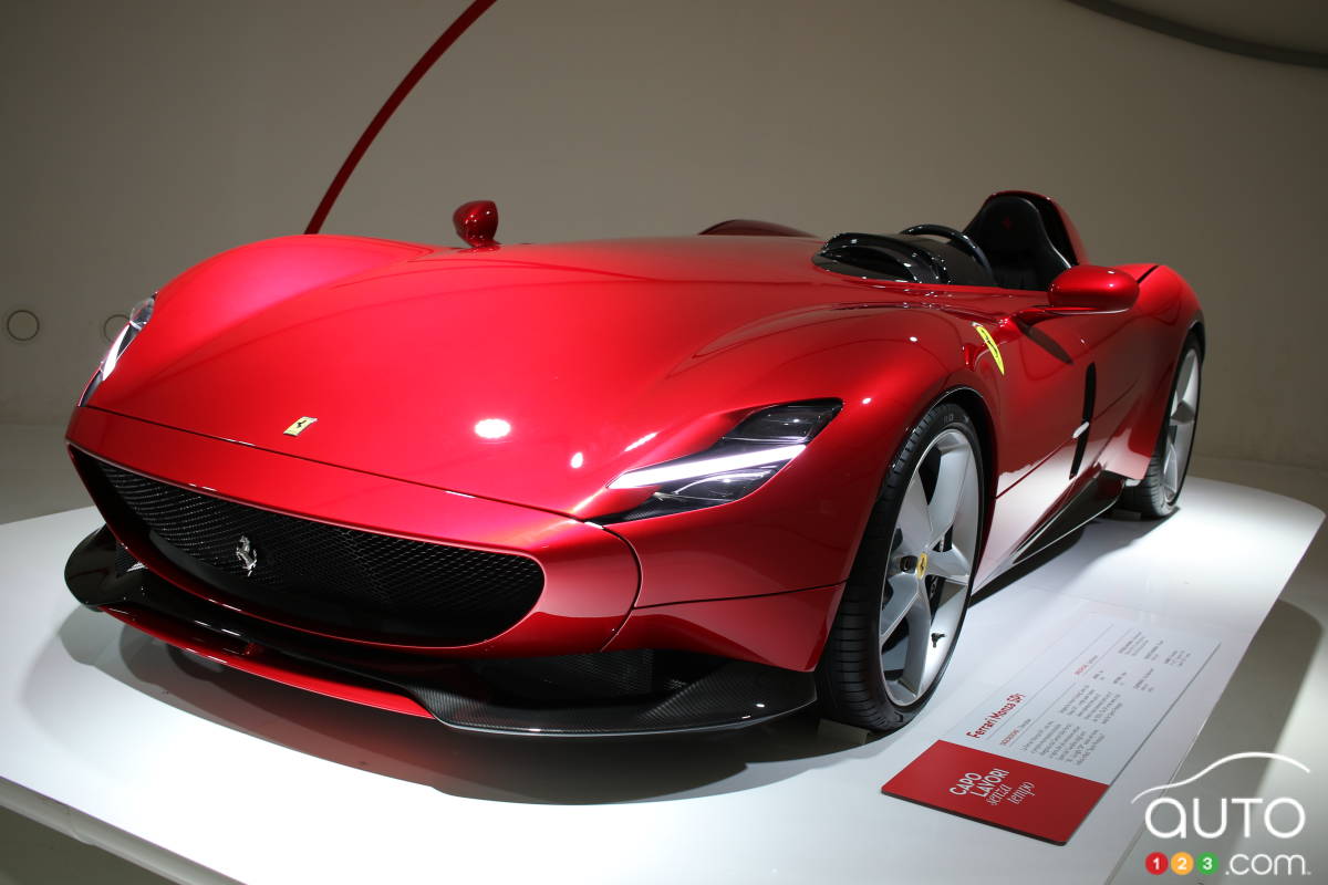 La Ferrari Monza SP1 (2018).