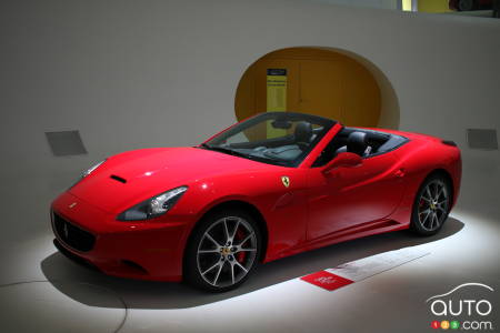 The Ferrari California (2008).