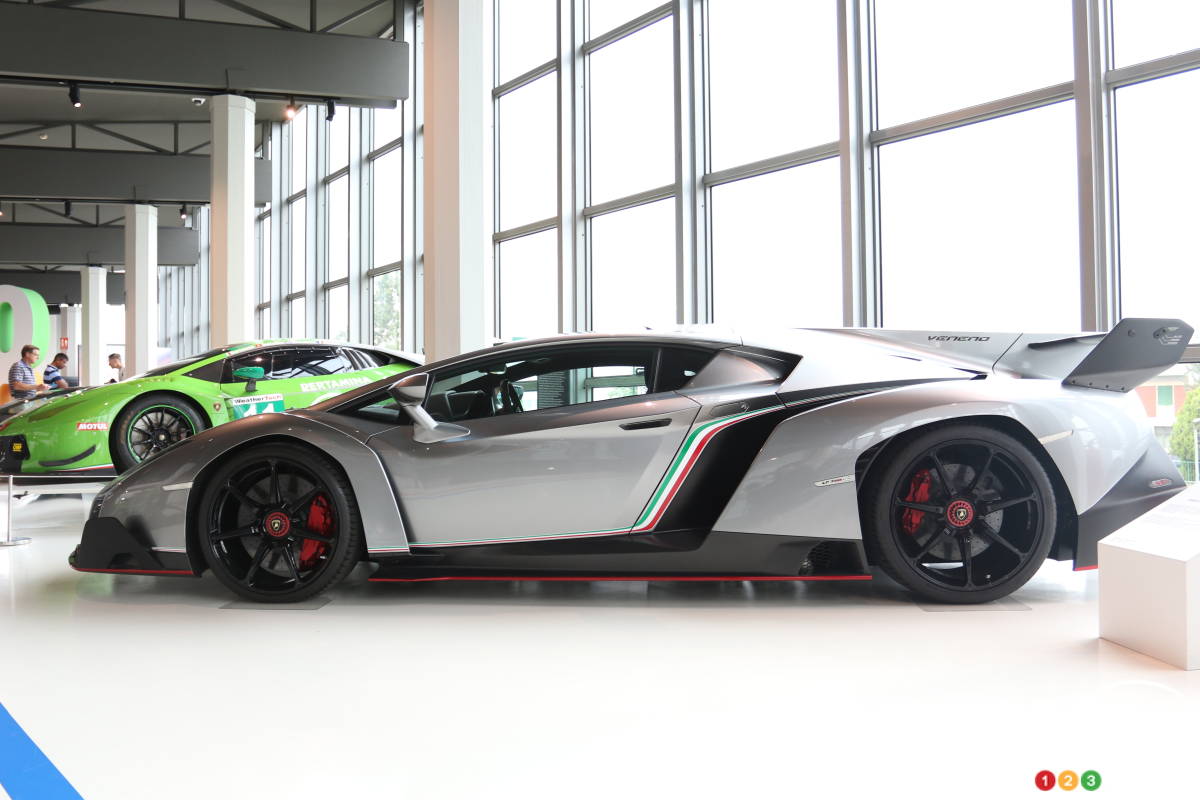 La Lamborghini Veneno (2013).