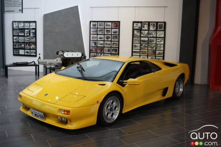 La Lamborghini Diablo.