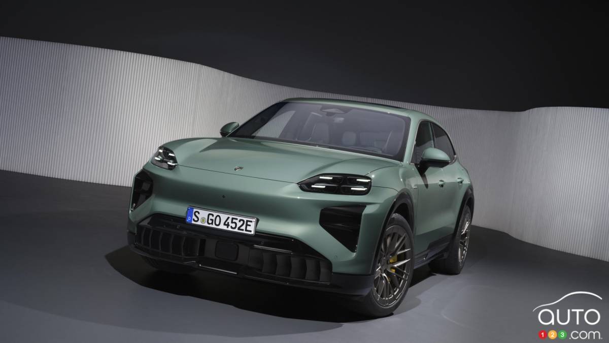 Porsche Cayenne électrique 2026, avant