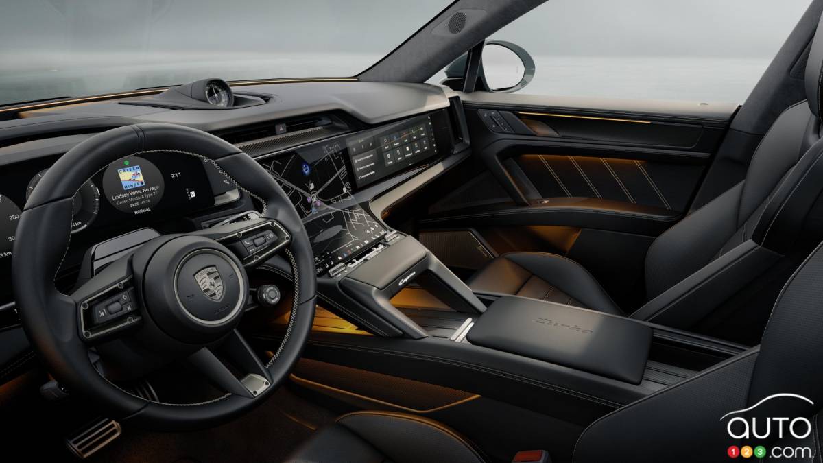 Porsche Cayenne électrique 2026, intérieur