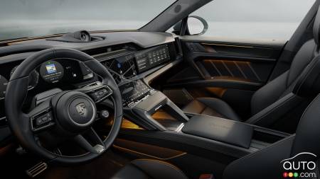 Porsche Cayenne électrique 2026, intérieur