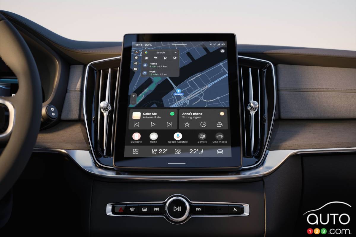 2025 Volvo XC90, multimedia screen