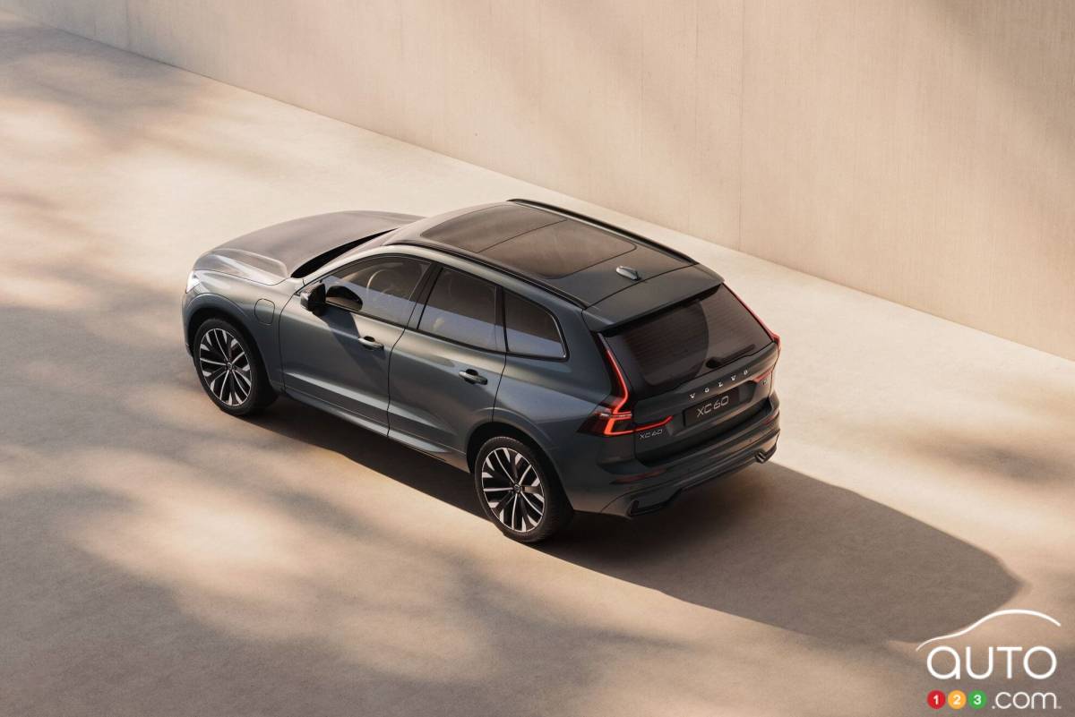 Volvo XC60 2026, de haut