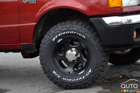 BFGoodrich's T/A K02 tire, in detail