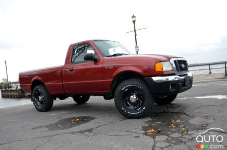 The 2004 Ford Ranger with BFGoodrich T/A K02 tires