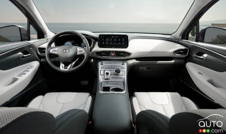 2021 Hyundai Santa Fe, interior
