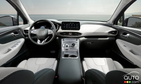 Hyundai Santa Fe 2021, intérieur