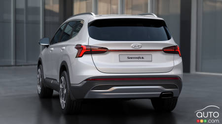 Hyundai Santa Fe 2021, arrière