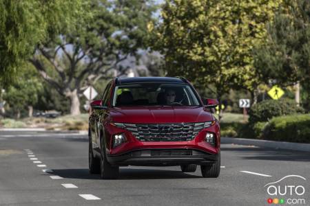 Hyundai Tucson 2022, avant