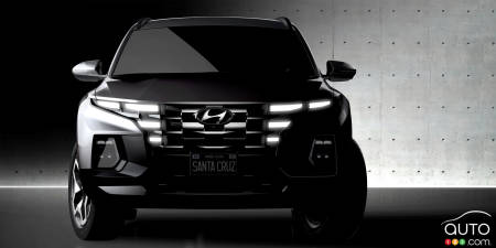 2022 Hyundai Santa Cruz, front
