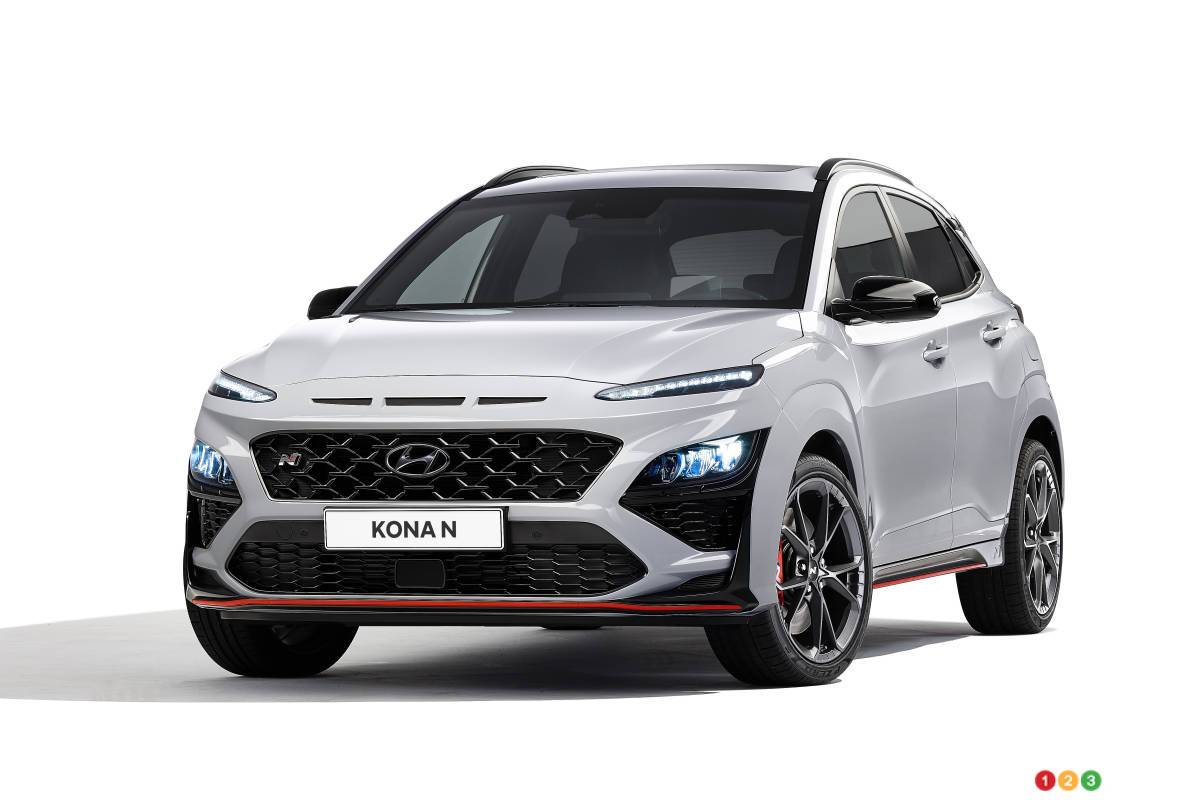 Hyundai Kona N 2022 variant makes its debut | Car News | Auto123