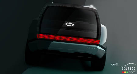 Hyundai Seven Concept, rear