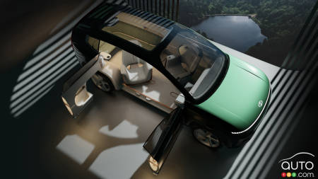 Hyundai Seven Concept from above