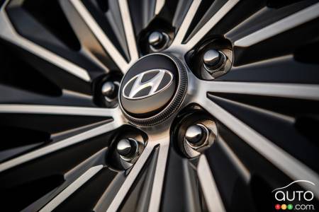 The Hyundai logo