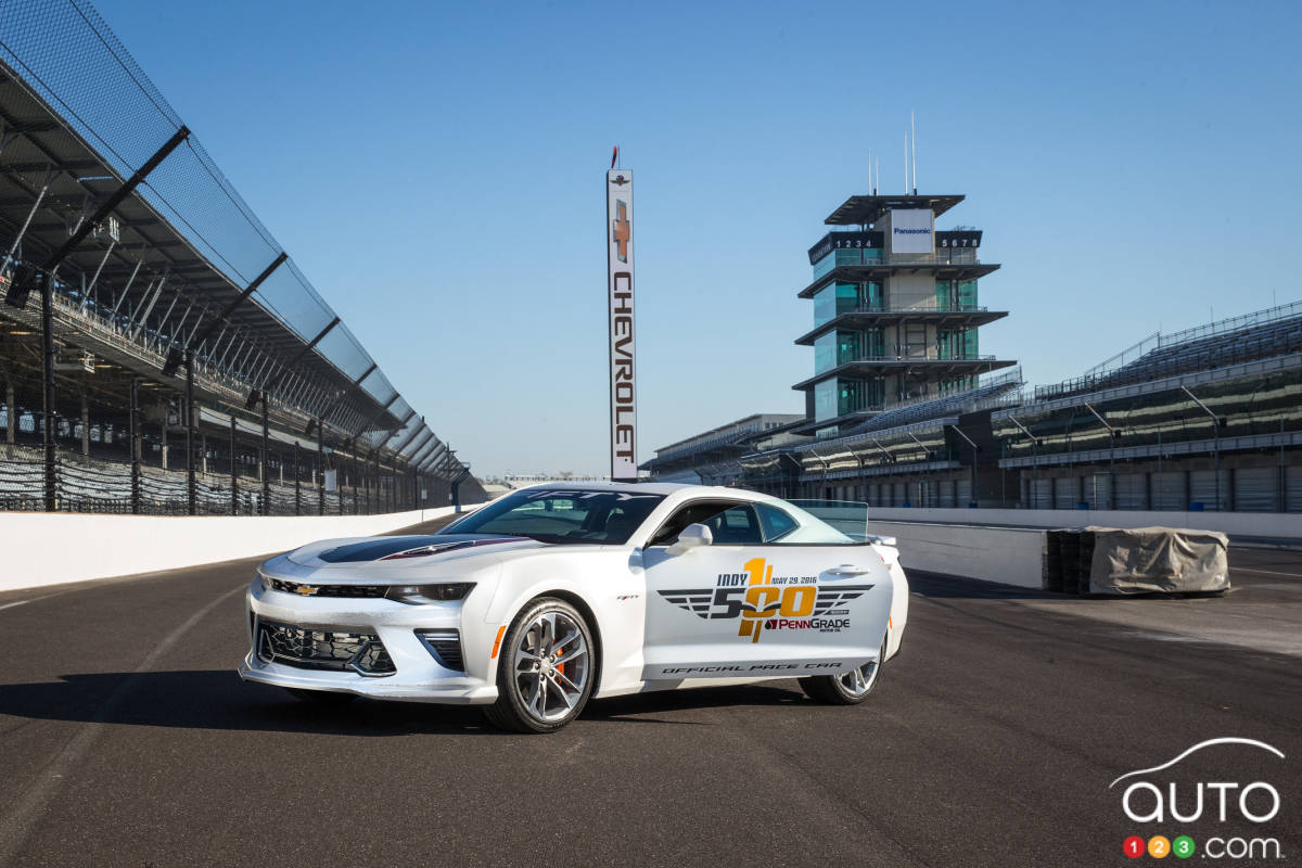 17 Chevy Camaro Ss To Become New Indy 500 Pace Car Industry Auto123