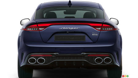 2021 Kia Stinger, rear