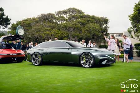 Le concept X Speedium de Genesis, à Monterey