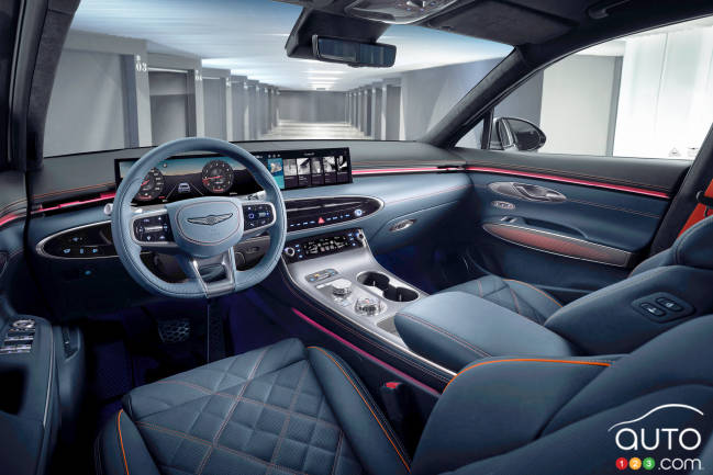 2026 Genesis GV70, habitacle