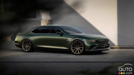 The Genesis X Gran Coupe concept
