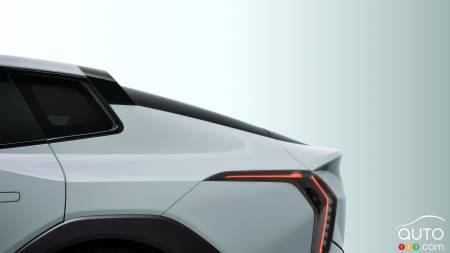 Teaser image of the Kia EV2
