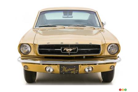 The 1965 Ford Mustang, front