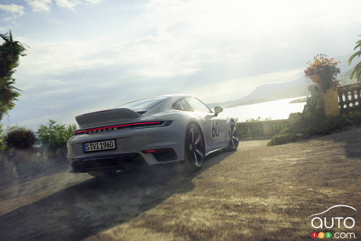 Porsche 911 Sport Classic, arrière