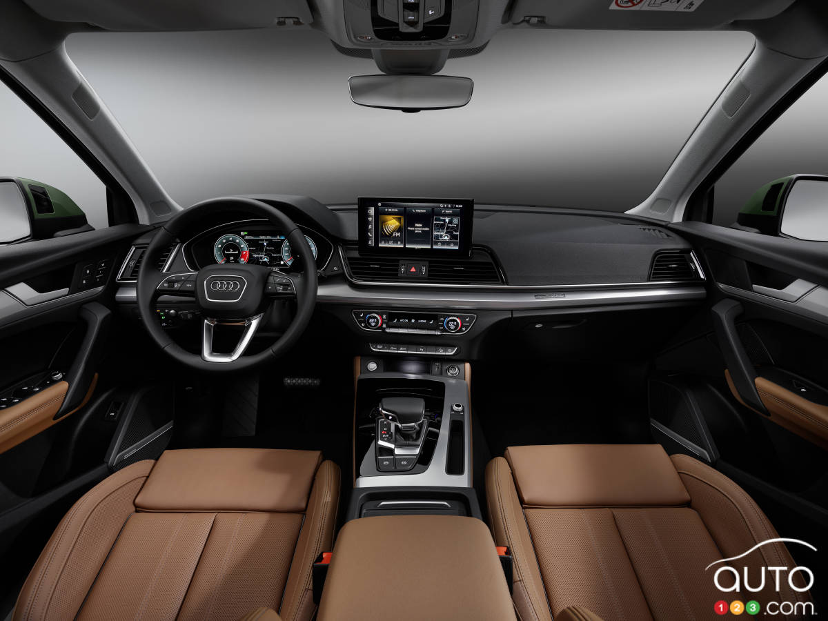 Audi Q5 2021, intérieur