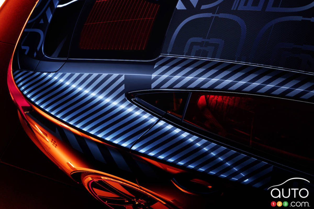 Audi e-tron GT 2021, de haut