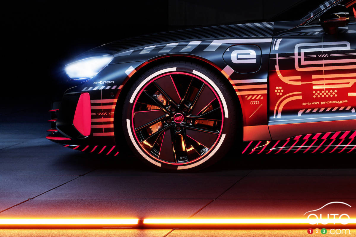 Audi e-tron GT 2021, profil