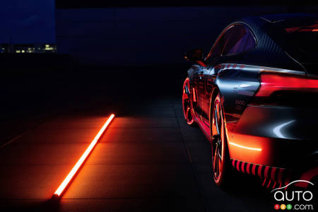 2021 Audi e-tron GT, rear light