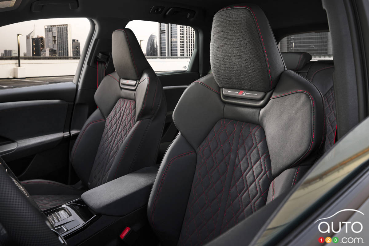 Audi Q6 e-tron 2025, sièges