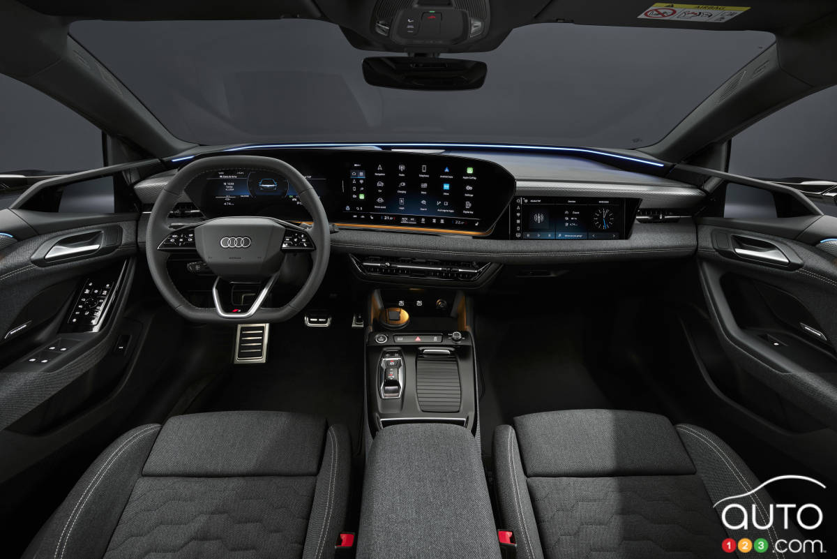 Audi A6 e-tron 2025, intérieur