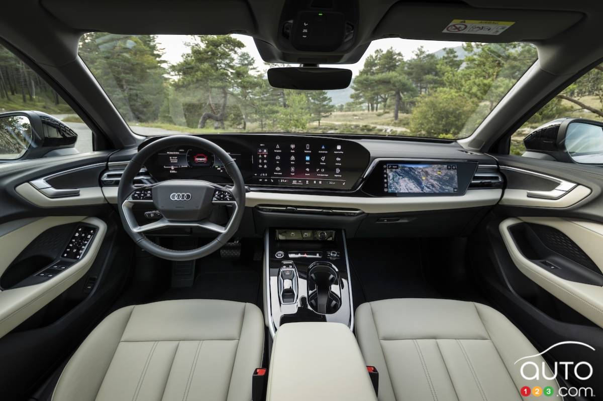 Audi A5 2025, intérieur